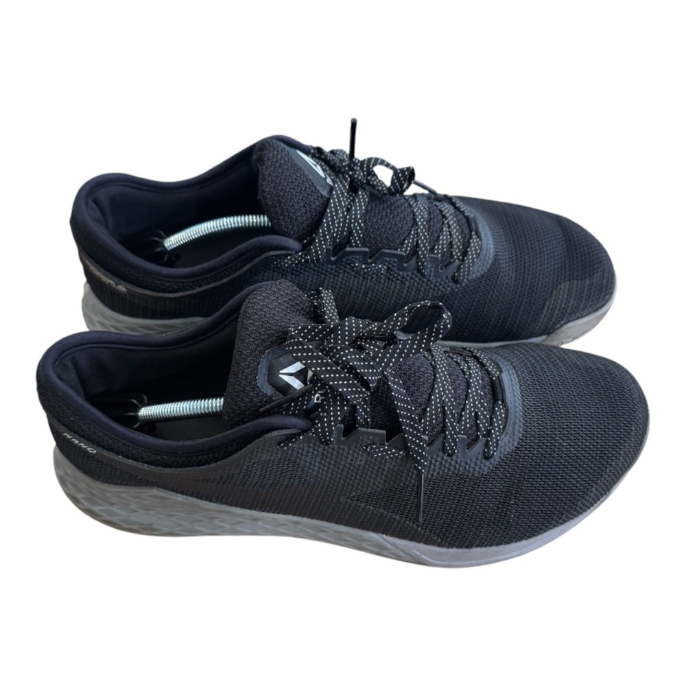 Reebok Black and Gray Men's Shoes